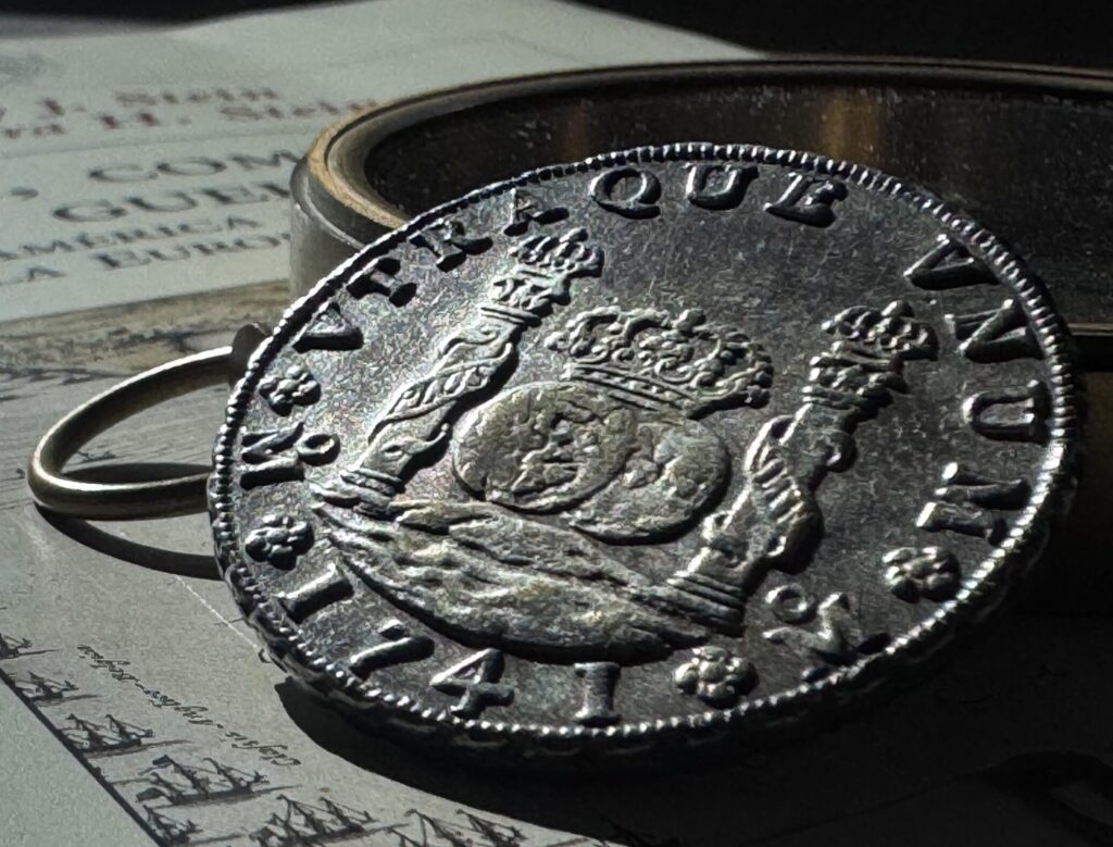 Collection du Cly mexico pillar dollar 8 reales philip v - Pierre Adrien du Cly expert numismatic numismatique coins