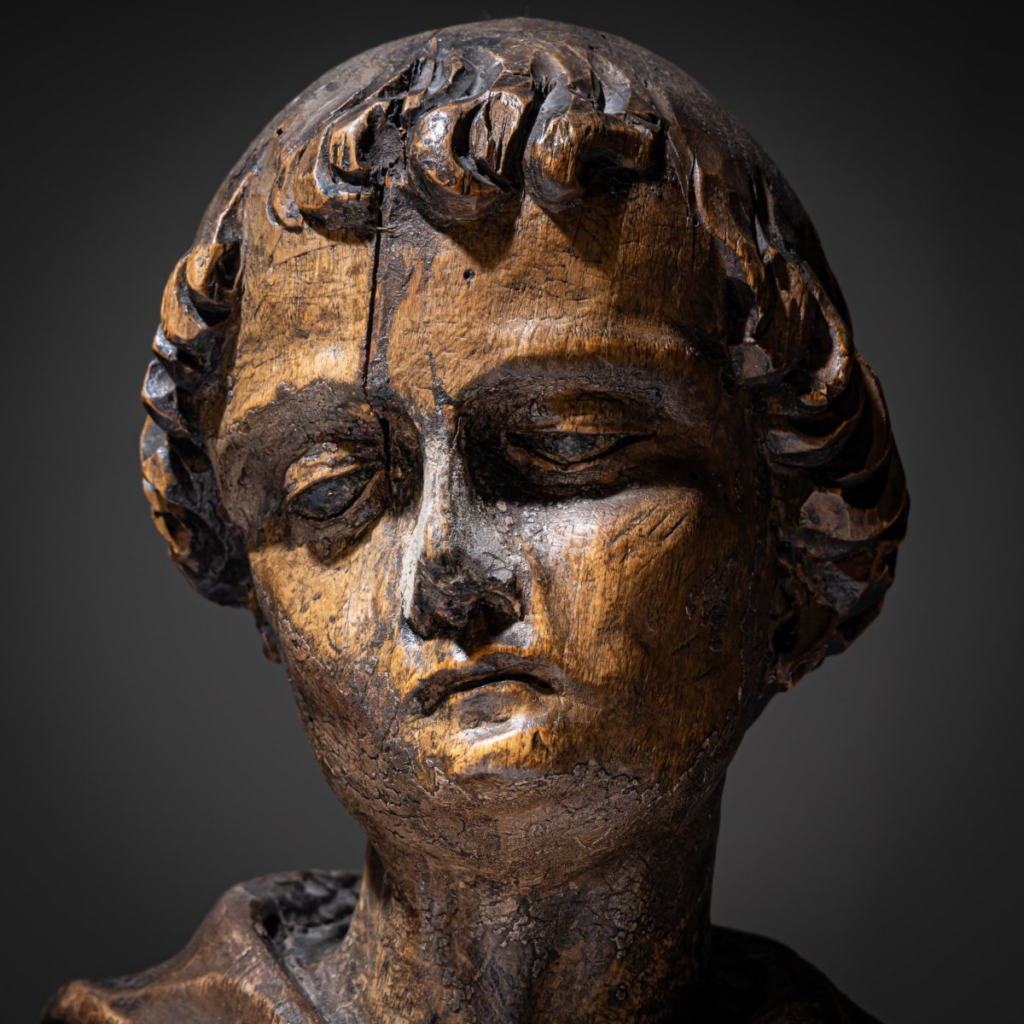 Saint Antoine de Padoue, provenant de la collection Pierre Adrien du Cly et Göbel